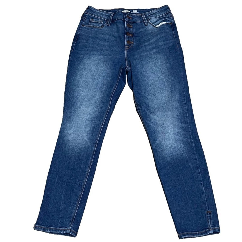 Old Navy Rockstar Super Skinny High Rise Secret Slim Pockets Denim Jeans size 10